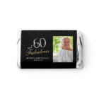 60 et fabuleux Elegant Black 60th Birthday Photo