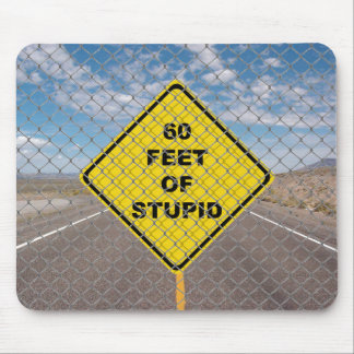 60 Feet of Stupid mouse pad