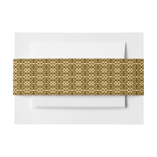 60 INVITATION BELLY BAND (Front Example)