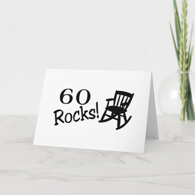 60 Rocks (Rocker) Card (Front)
