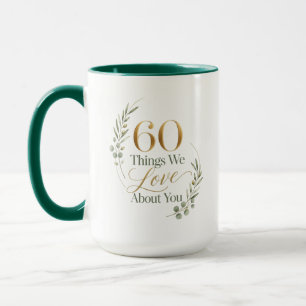 60 Things We Love About Mom Mug