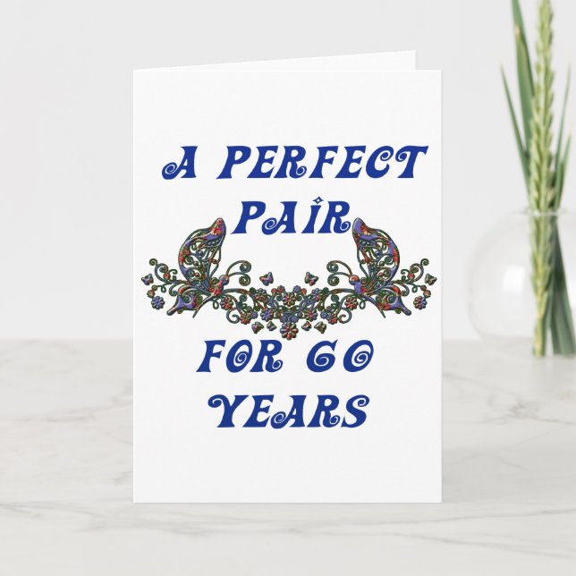 60 Year Anniversary Card (Front)