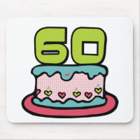 60 Year Old Birthday Cake