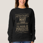 60 Year Old Birthday Gifts For Men May 1965 60th B Sweatshirt<br><div class="desc">60 Year Old Birthday Gifts For Men May 1965 60th Bday</div>