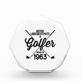 60 Year Old Golfer Golfing 1963 Golfer's 60th Photo Block