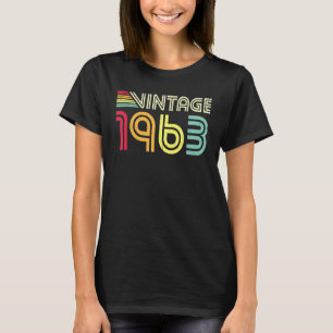 60 Year Old Vintage 1963 60th Birthday T-Shirt