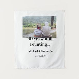 60 years anniversary still counting photo name dat tapestry