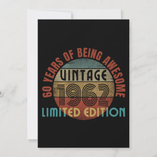 60 years of being awesome   invitation