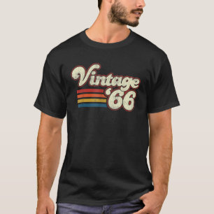 60 Years Old Design For Made in 1966 60th Gifts T-Shirt
