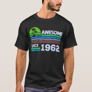 60 Years Old Men Women Awesome Since 1960 T-Shirt