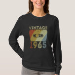 60 Years Old Vintage 1965 Retro 60th Birthday Cass T-Shirt<br><div class="desc">60 Years Old Vintage 1965 Retro 60th Birthday Cassette Tape</div>
