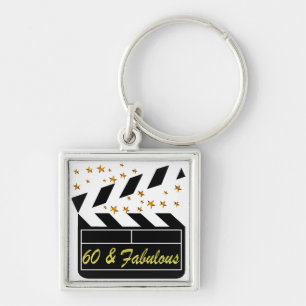 60 YR OLD MOVIE STAR KEYCHAIN