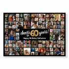 60e anniversaire Black Gold 100 Photo Collage