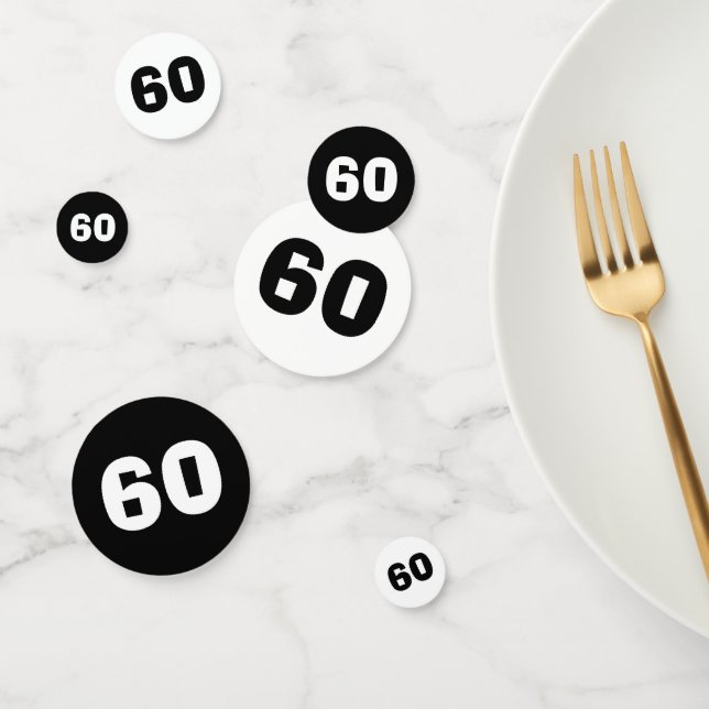 60e anniversaire Confetti (Groupe)