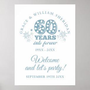 60e anniversaire du Mariage pour toujours Affiche