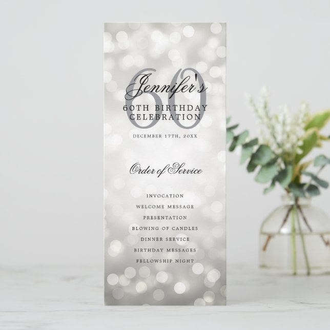 60e anniversaire du programme Silver Bokeh avec Me (Debout devant)