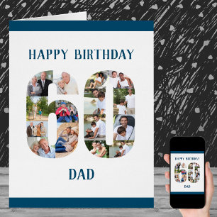 60e Anniversaire Papa Numéro 60 Photomontage Grand