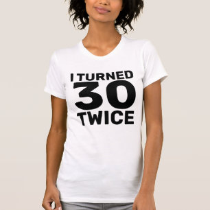 60E ANNIVERSAIRE TOURNÉ 30 DEUX T-SHIRTS