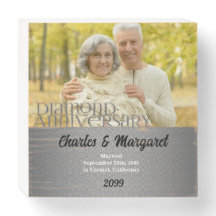 60ème anniversaire du Mariage de diamant Photo