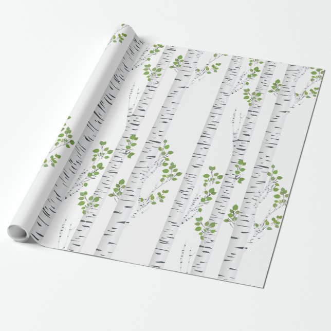 60lb Wrapping Paper Roll Deer Doe Buck Woodland Hu (Unrolled)