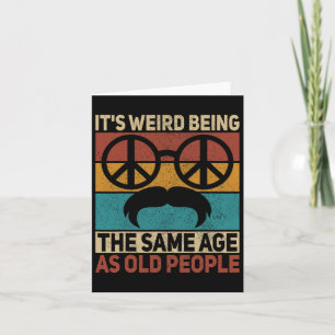 60s 70s Outfit Hippie Dad Birthday Grandpa Fathers Card