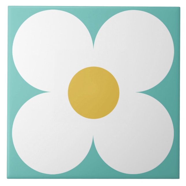 60s 70s retro flower tile (Front)