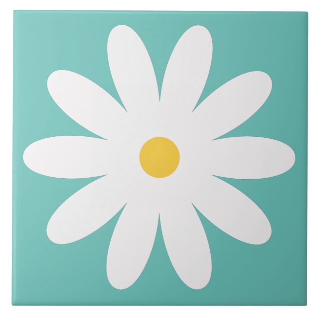 60s 70s retro flower tile (Front)