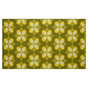 60s 70s retro pattern fabric