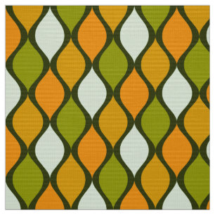 60s 70s retro super colour palette fabric