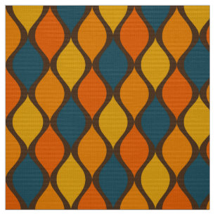 60s 70s retro super colour palette fabric
