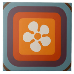 60s 70s retro tile