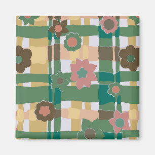 60s 70s Wallpaper Magnet