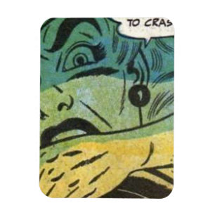 60s Horror vintage comics   old, classic and retro Magnet