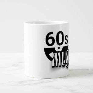 60s Music   - Jumbo Mug