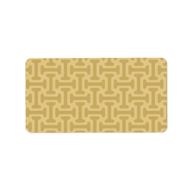60s Paper Pattern Label (Front)