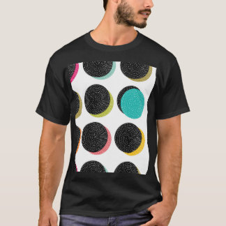 60s Polka Dots: Decorative Vintage Cheer. T-Shirt