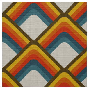 60s rétro les années 70 tissu mod