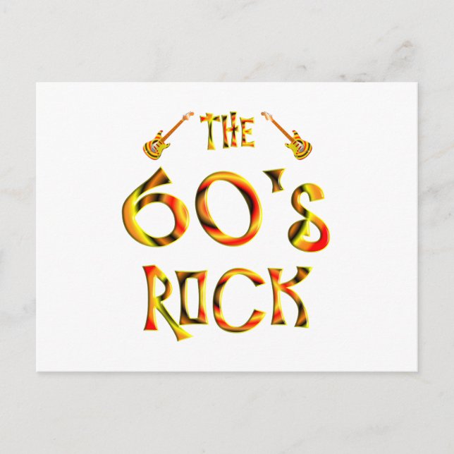 60's Rock Postcard (Front)