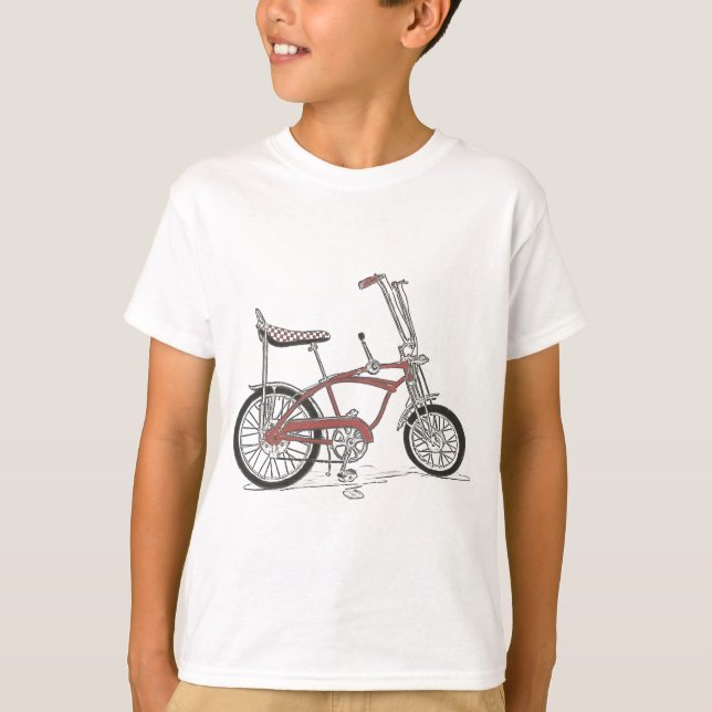 60's Schwinn Stingray Apple Krate Muscle Bike T-Shirt (Front)