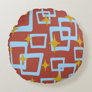 60s Vibe #13 Round Pillow