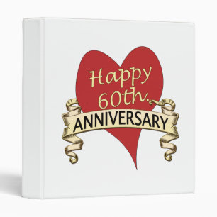 60th. Anniversary Binder
