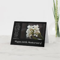 60th Anniversary, floral, bible verse about love