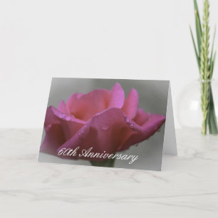 60th Anniversary Greeting Card