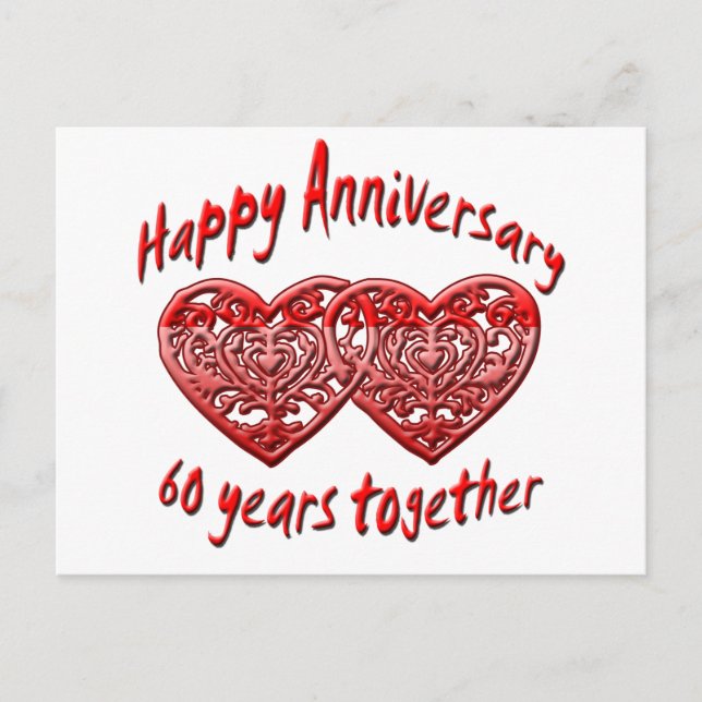 60th. anniversary postcard (Front)