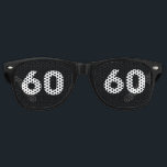 60TH BIRTHDAY 60 NOVELTY SUNGLASSES SHADES<br><div class="desc">60 FUNGLASSES!</div>