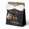 60th birthday black gold glitter leopard thank you