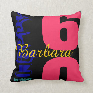60th Birthday Celebration Personalized POP Pillow
