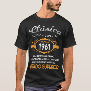 60th Birthday Clasico Spanish Birthday T-Shirt