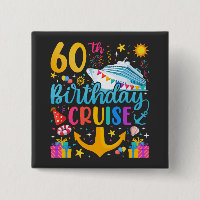 60th Birthday Cruise B-Day Party Square