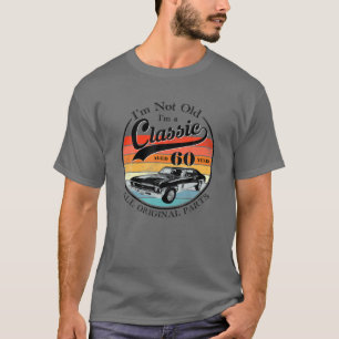 60Th Birthday Gift Retro Vintage Classic 1961 Aged T-Shirt